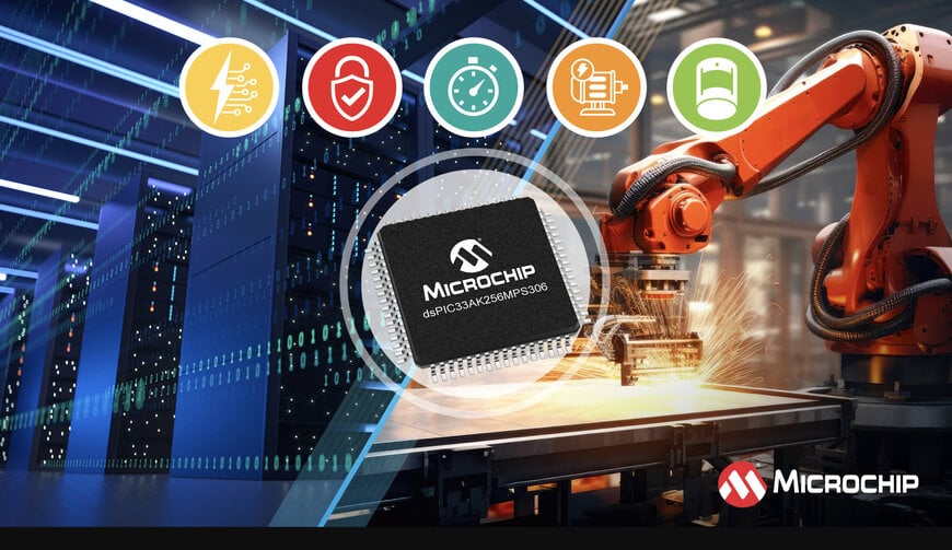 Microchip expands DSC family for power and motor control applications