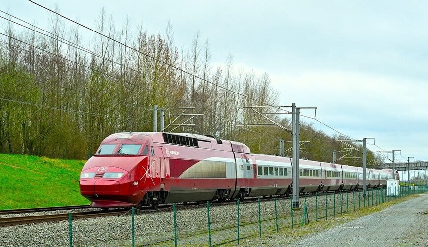 Smart turnouts for Belgian high-speed line