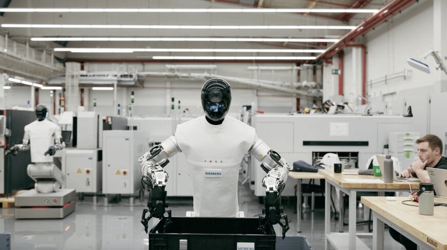 Humanoid Robot Demonstrates Autonomous Logistics in Factory