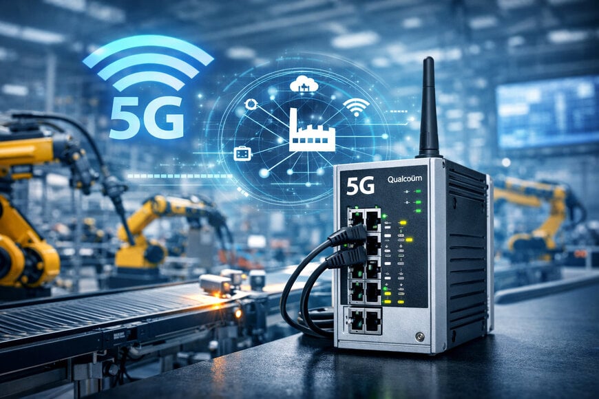 5G industrial switch enables deterministic wireless automation