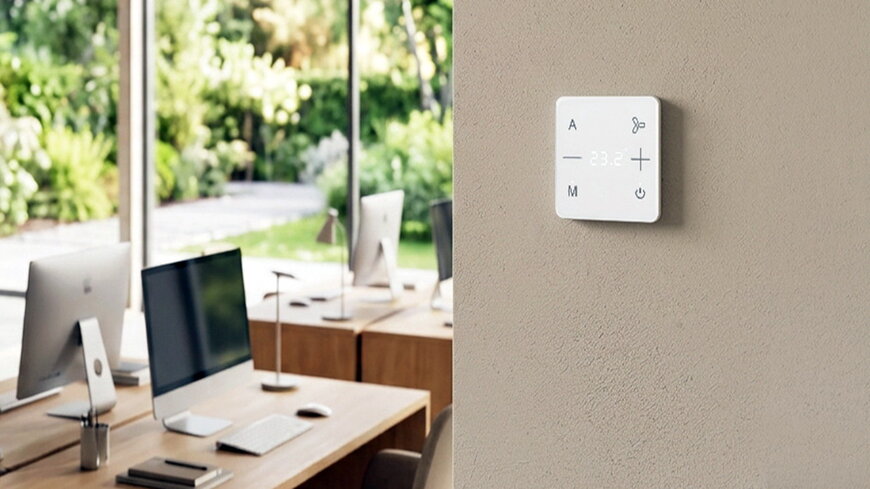 Secure KNX Temperature Control for VRF Air Conditioning Systems