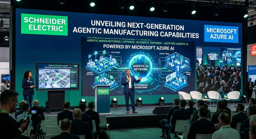 Schneider Electric and Microsoft Advance Agentic Manufacturing at Hannover Messe 2026