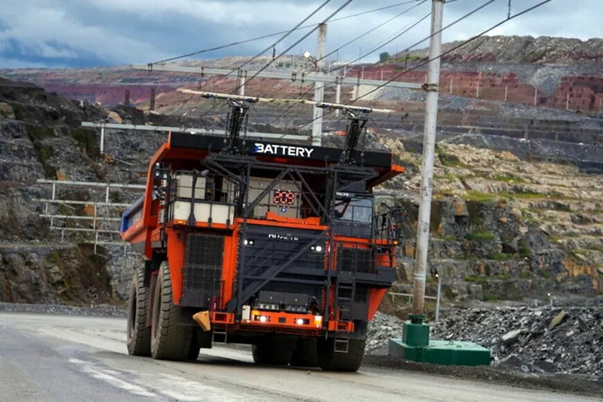 Hitachi Construction Machinery Unveils Full Battery Dump Truck in Zambia