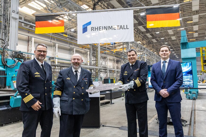 Rheinmetall accelerates intelligence vessel production