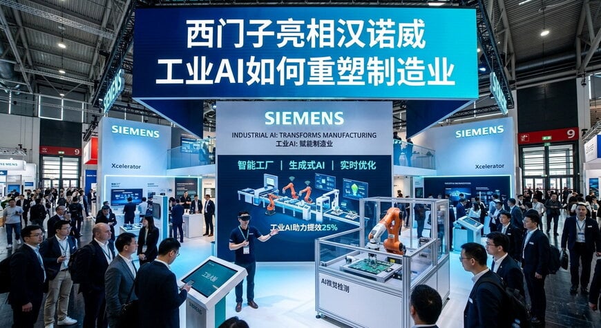 西门子通过工业人工智能为未来工业铺平道路