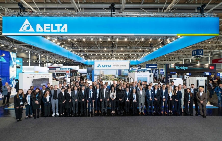 Delta destaca soluciones de fabricaci&oacute;n inteligente impulsadas por IA e infraestructuras energ&eacute;ticas como motores clave de la transformaci&oacute;n industrial en Hannover Messe 2026