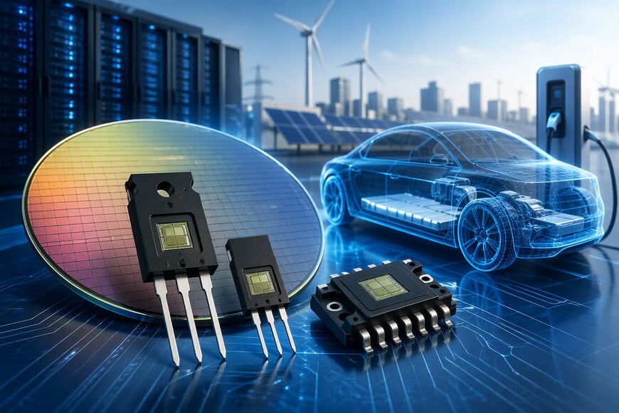 高温時の電力損失を低減するSiC MOSFET