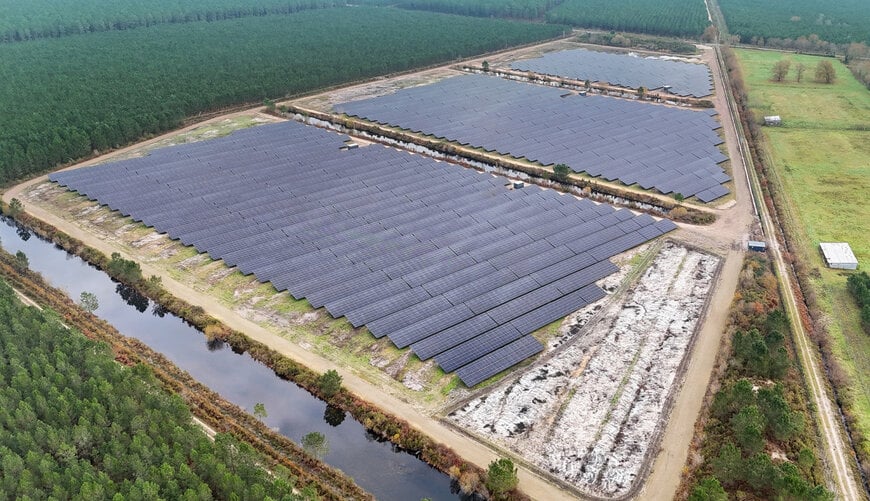 Neoen inaugure un nouveau parc solaire &agrave; Labouheyre (Landes) pour alimenter les trains exploit&eacute;s par SNCF Voyageurs