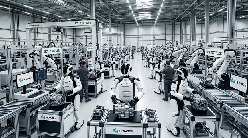 Schaeffler and Hexagon Robotics Partner to Scale AEON Humanoid Robots