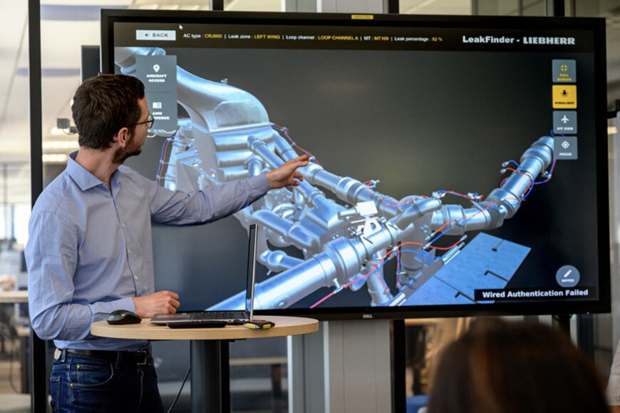 Liebherr enhances aircraft maintenance with bleed air leak detection