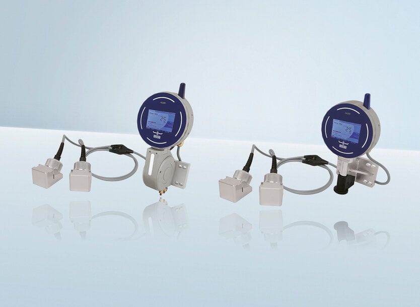 WIKA introduces clamp-on ultrasonic flow meter for process liquids