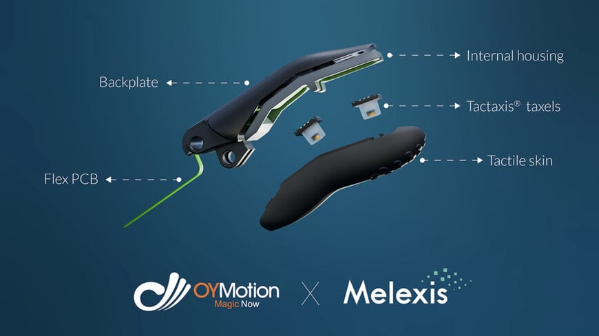 迈来芯联合傲意科技推进触觉传感赋能灵巧手