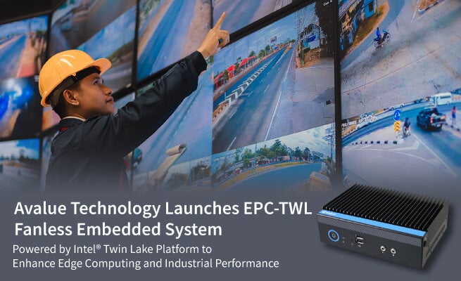 Fanless embedded system for edge computing