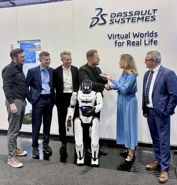 Virtual twin and robotics AI integration platform