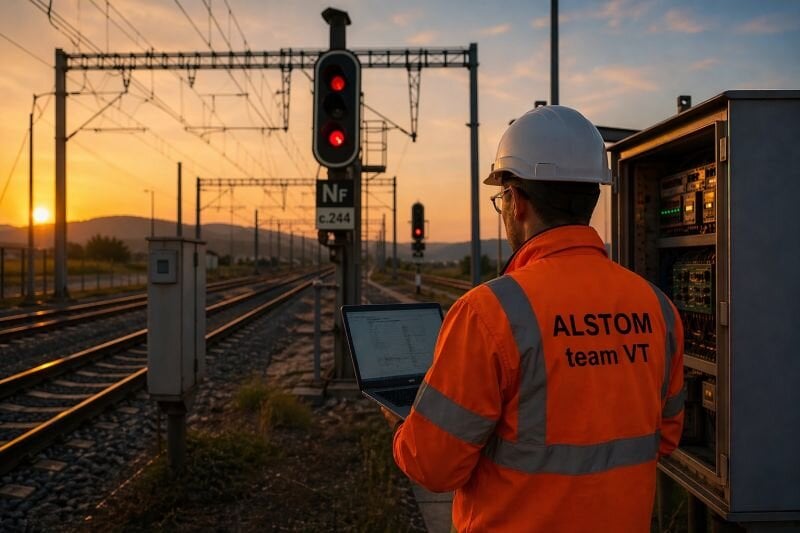 Alstom remporte un nouveau contrat Signalisation en Europe