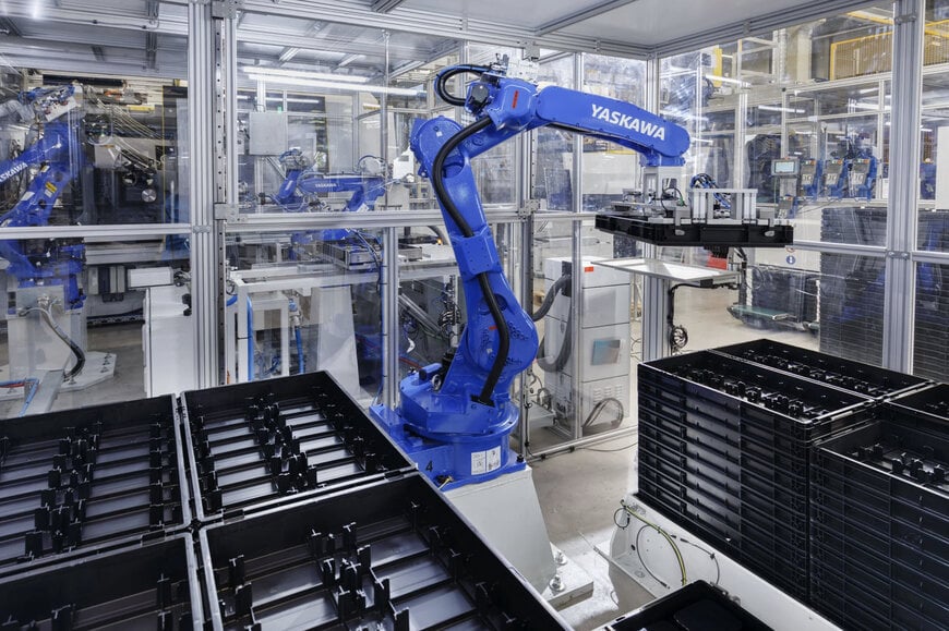 Yaskawa enables fully automated multi-stage injection moulding for radome production