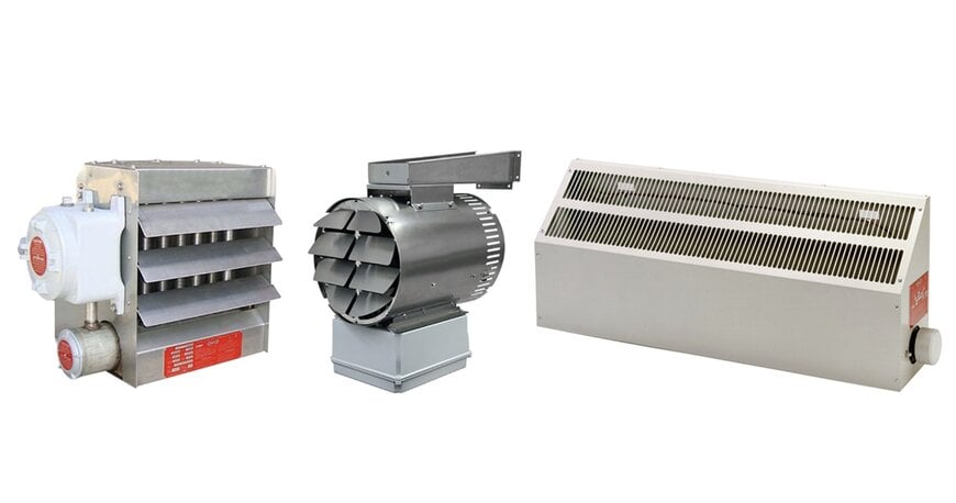 Explosion-Proof Unit Heaters for Hazardous Processing Environments