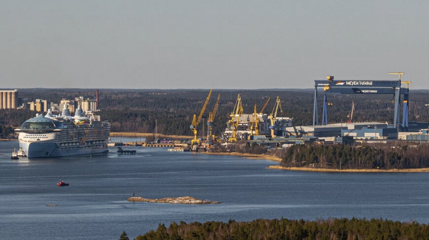 Konecranes toimittaa telakkanosturin Meyer Turulle