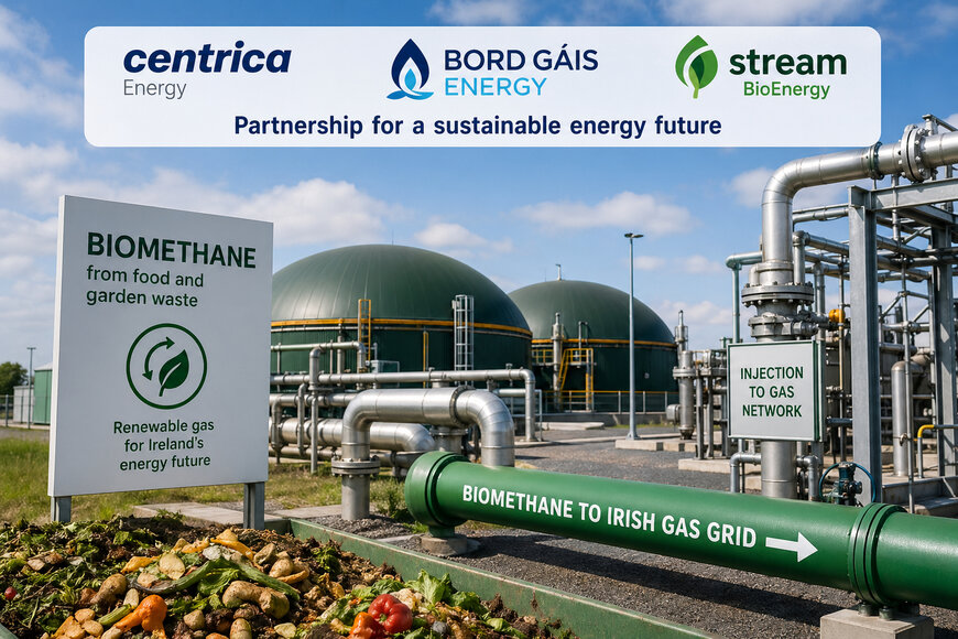 Biomethane Offtake Agreement for Irish Gas Infrastructure