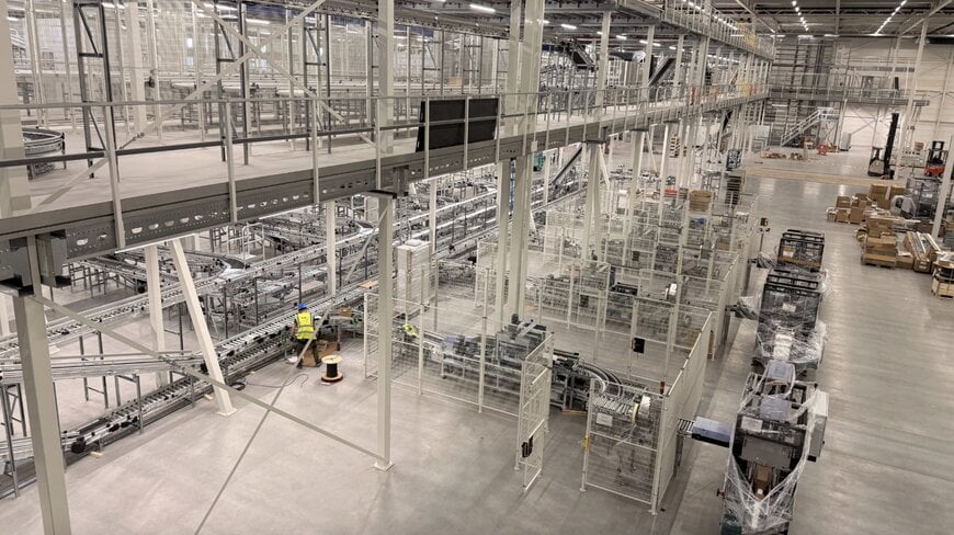 Automated warehouse system improves distribution efficiency