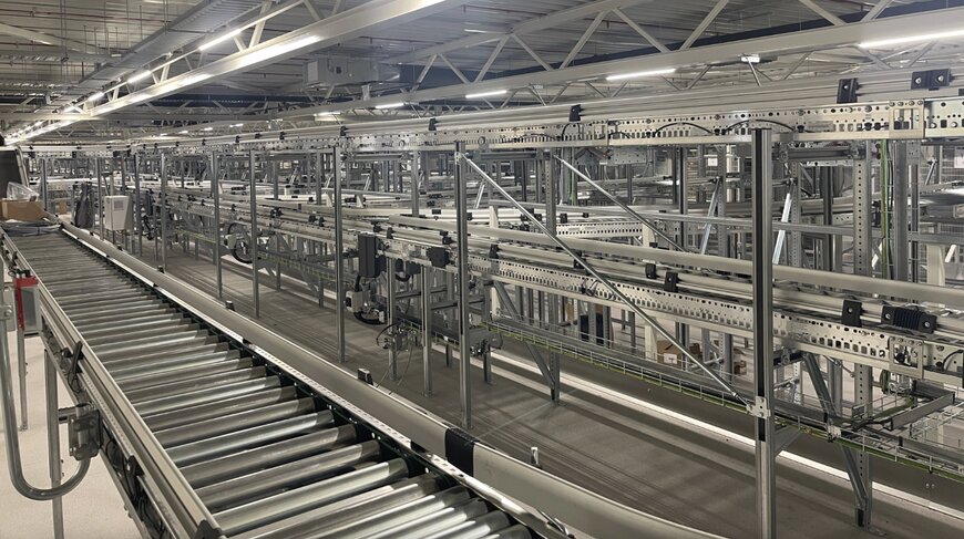 Automated warehouse system improves distribution efficiency