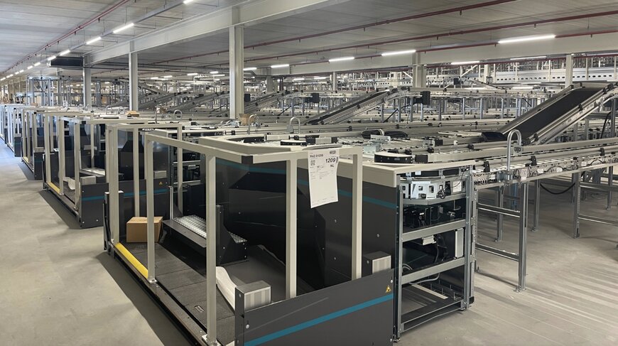 Automated warehouse system improves distribution efficiency