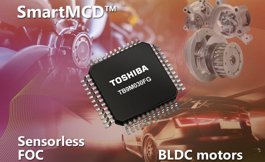 Toshiba Samples Integrated Motor Control Device for Automotive