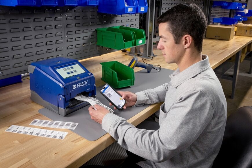 Industrial label printing unplugged