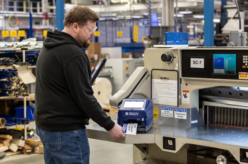 Industrial label printing unplugged