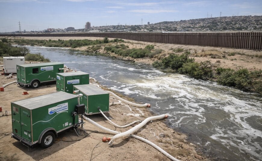 Greenwater Pilot Demonstrates Bacterial Reduction in River