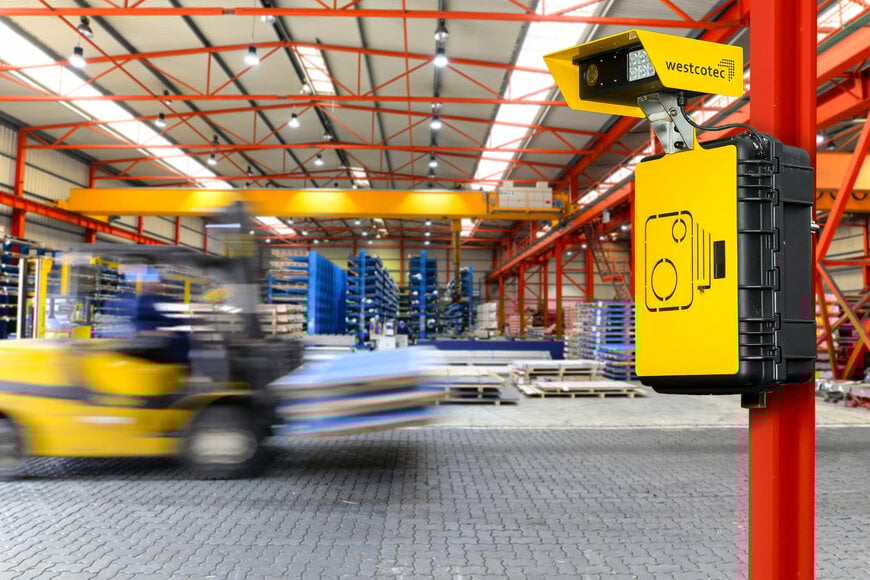 Automated speed monitoring on sensitive sites 