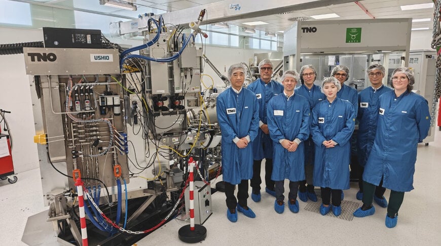 TNO en Ushio ontwikkelen EUV-lichtbrontechnologie verder
