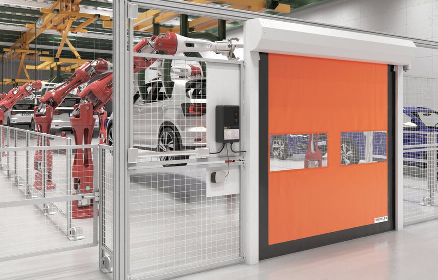 Portas r&aacute;pidas e automa&ccedil;&atilde;o para log&iacute;stica industrial