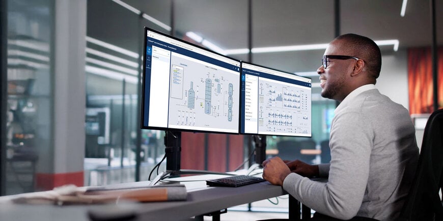 Industrial Edge Visualization for Distributed Control Systems