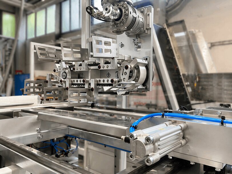 Microline EVO6 case packer modular platform for industrial packaging