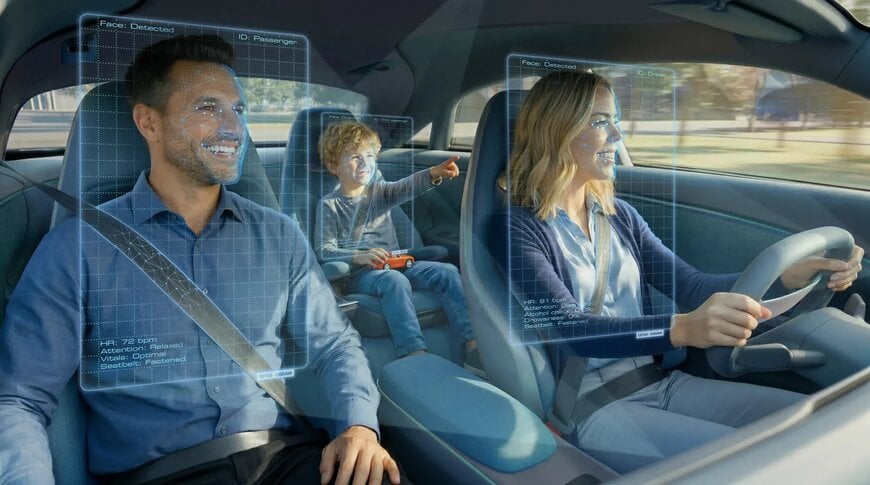 Infrared LED technology for advanced vehicle in-cabin monitoring systems
