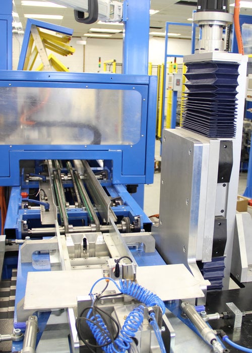 Automated battery assembly line increases production and reduces ...