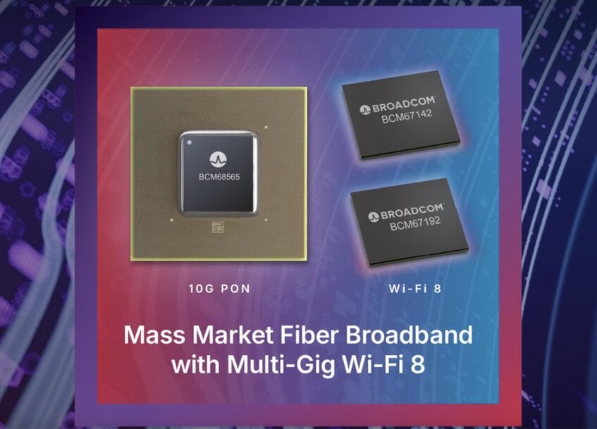 Broadcom Expands Wi-Fi 8 and 10G PON Portfolio
