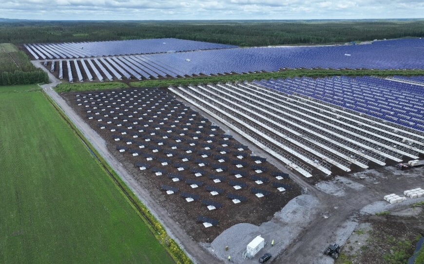 ABB:n &auml;lykk&auml;&auml;t s&auml;hk&ouml;istysratkaisut tukevat yht&auml; Suomen suurimmista aurinkovoimaloista