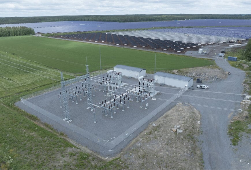 ABB:n &auml;lykk&auml;&auml;t s&auml;hk&ouml;istysratkaisut tukevat yht&auml; Suomen suurimmista aurinkovoimaloista