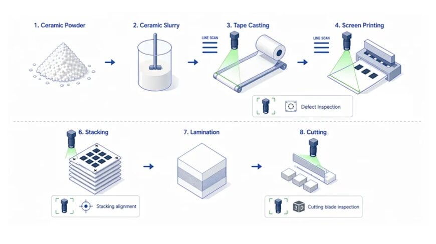 High-Speed Alignment for Automotive MLCC Stacking