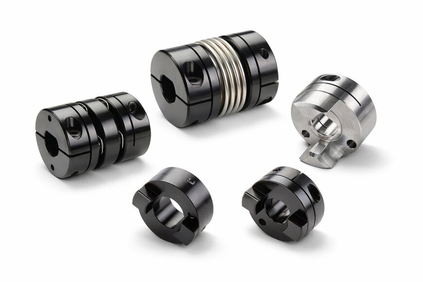 D-bore couplings for secure torque transmission on D-profile shafts