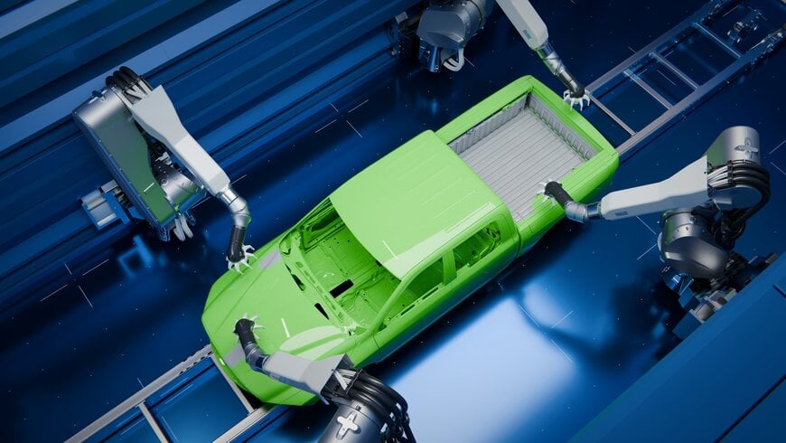 D&uuml;rr EcoRP4 painting robot features optimized asymmetric arm geometry