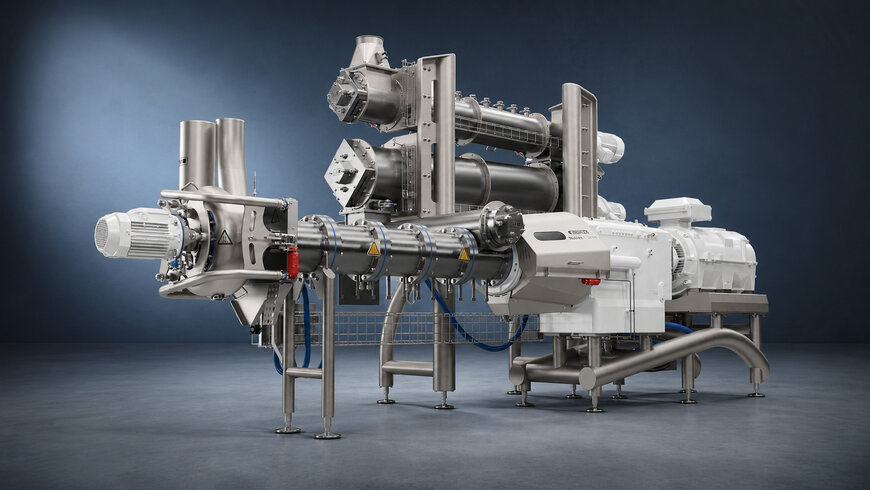 Plataforma de extrusion higienica para el procesamiento de alimentos