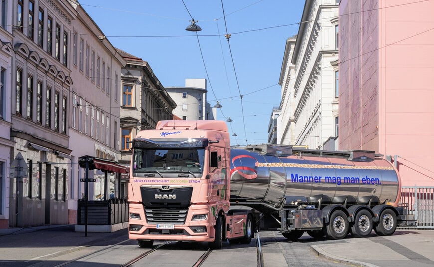Electric heavy-duty truck for urban food logistics