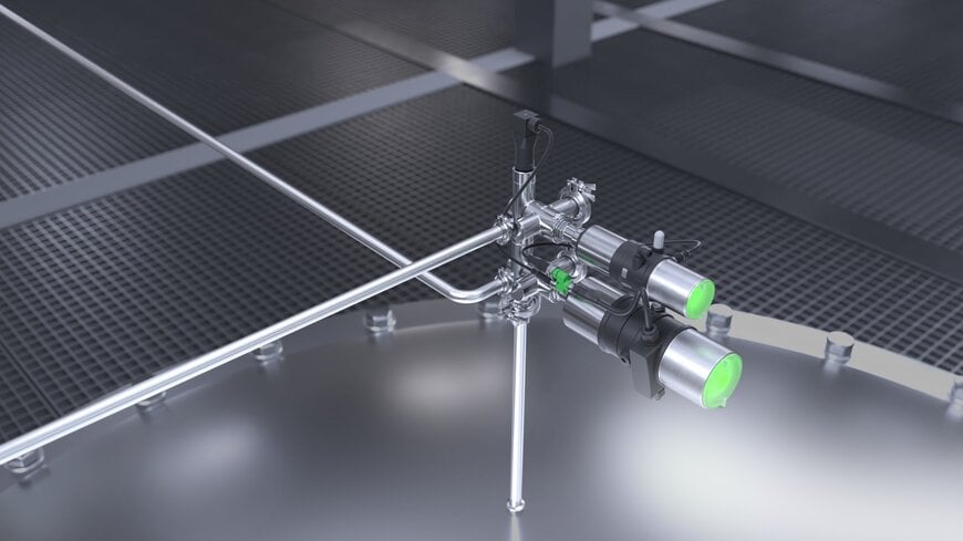 Sistema B&uuml;rkert Tipo 8880 per controllo pressione nei processi igienici