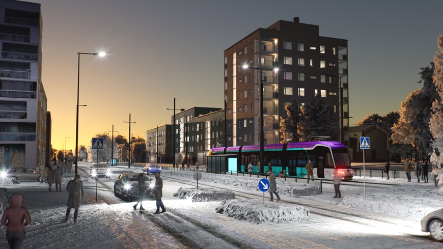 Destia remporte le contrat de la deuxi&egrave;me phase du projet de tramway de Vantaa en Finlande