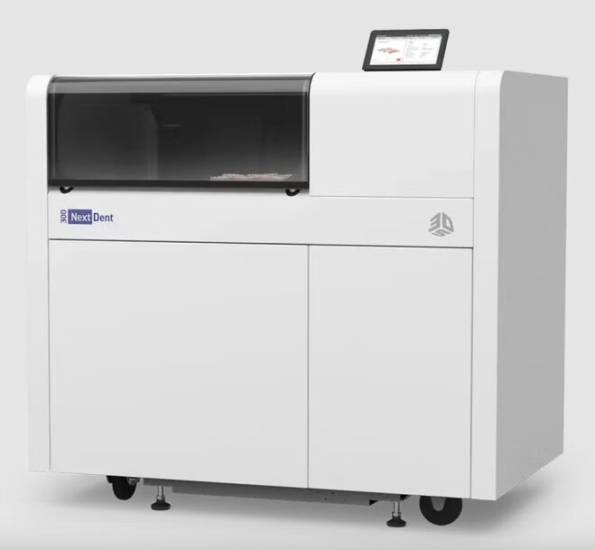 3D printing platform for digital denture production
