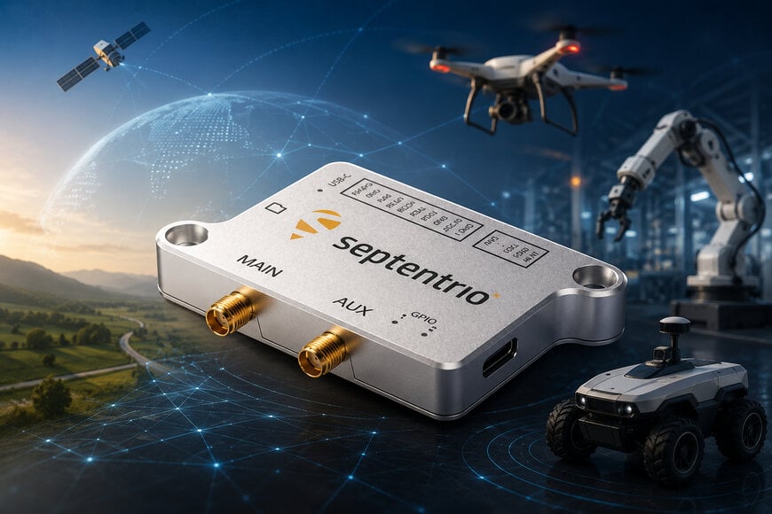 Compact GNSS Module Targets Industrial Automation