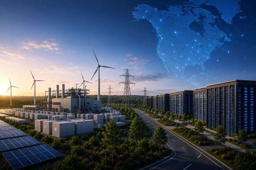 Integration of Energy Parks for North American AI Infrastructure